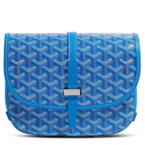 goyard belvedere pm sky blue|GOYARD BELVEDERE PM II REVIEW IN SKY BLUE .